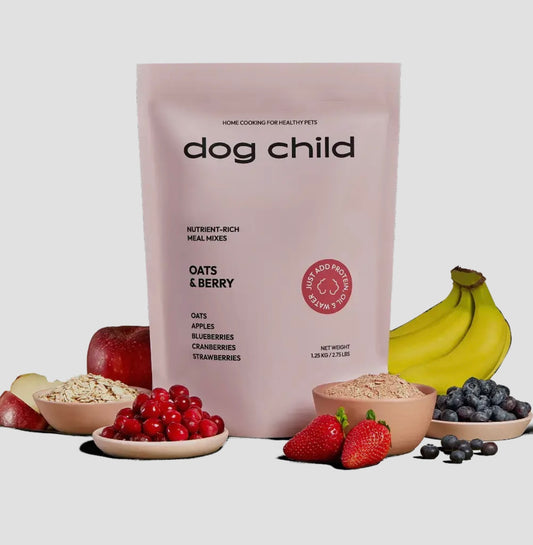 Dog Child Organic Oats & Berries Meal Mix for Dogs