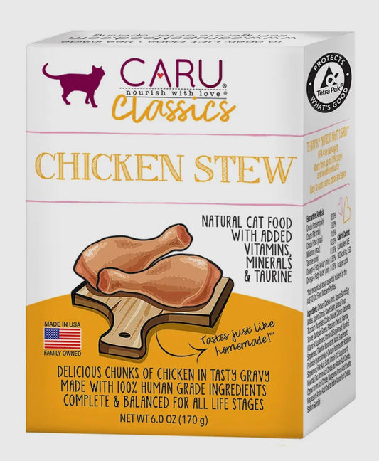 Caru Daily Dish Chicken Stew for Cats