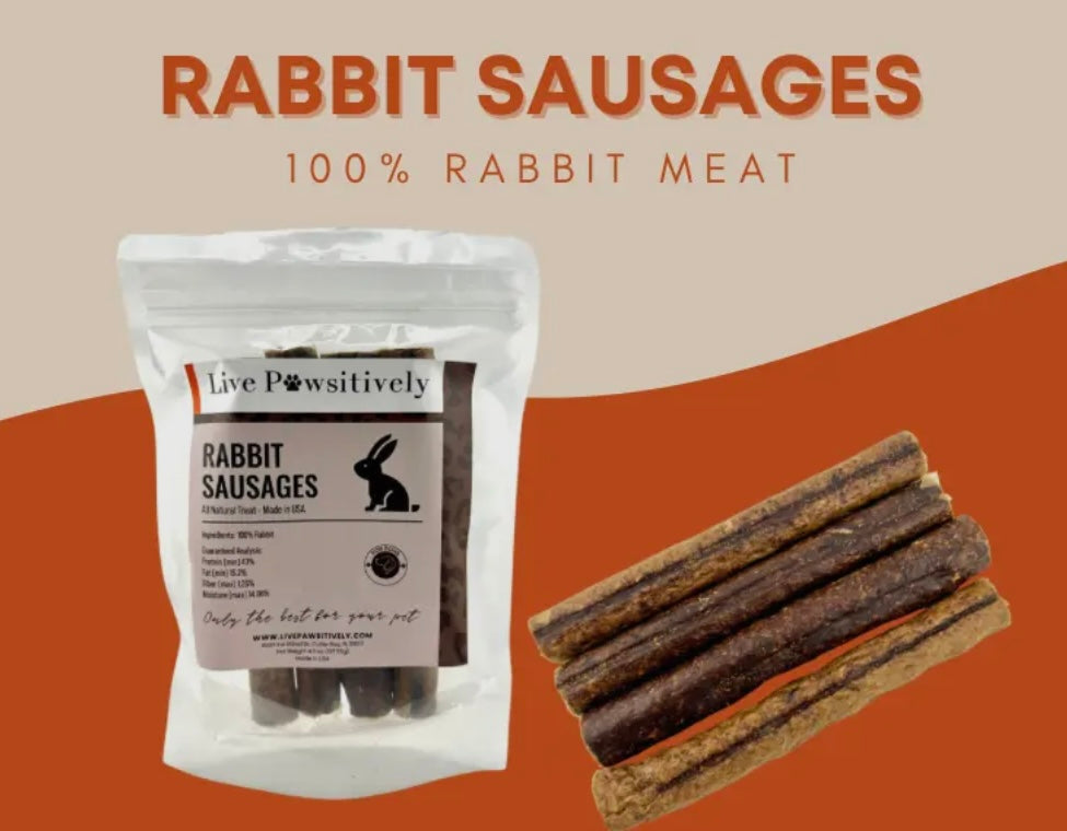 Rabbit Sausage For Dogs