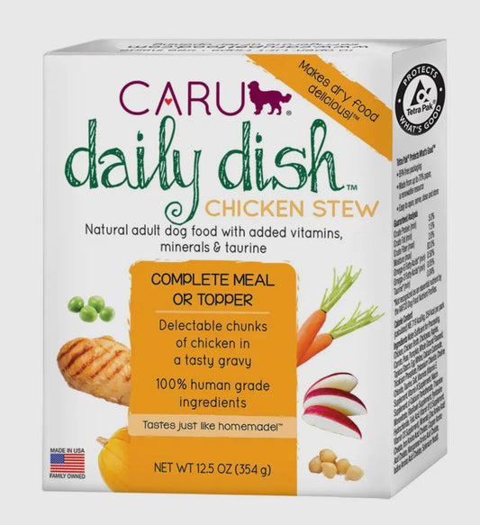 Caru Daily Dish Chicken Stew for Dogs