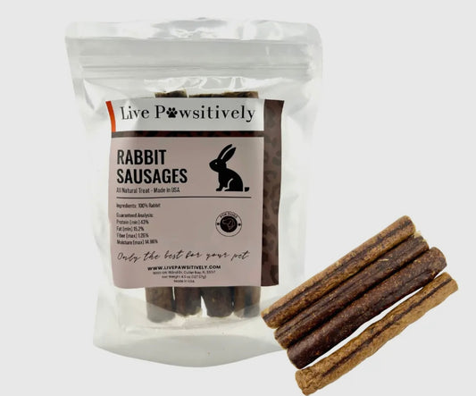 Rabbit Sausage For Dogs