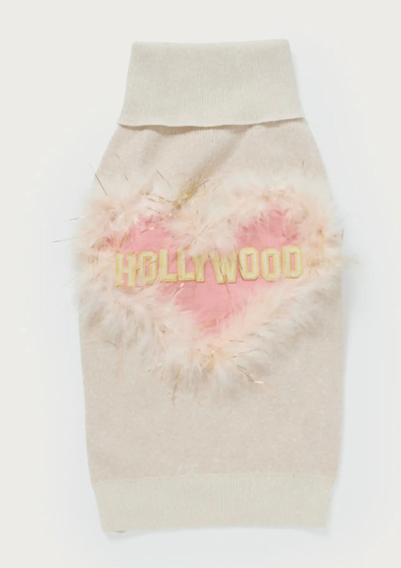 Maxbone x Hollywood Heart Feather Jumper