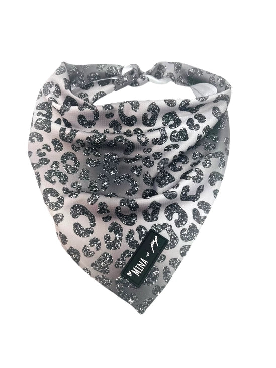 Glam Ombre Dog or Cat Cooling Cheetah Print Bandana