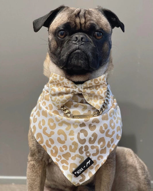 Glam Ombre Dog or Cat Cooling Cheetah Print Bandana