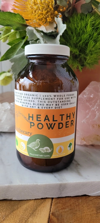 Healthy Powder, 500CC Glass Jar