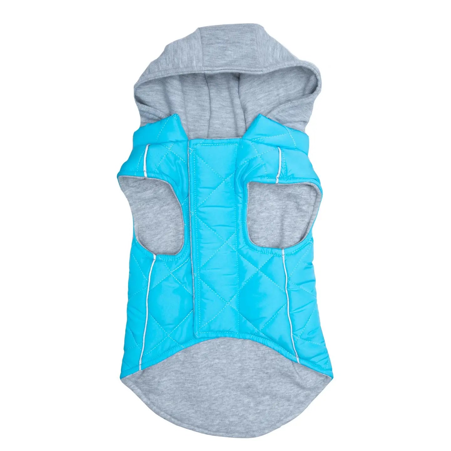 Weekender Quilted Hoodie Dog Sweatshirt