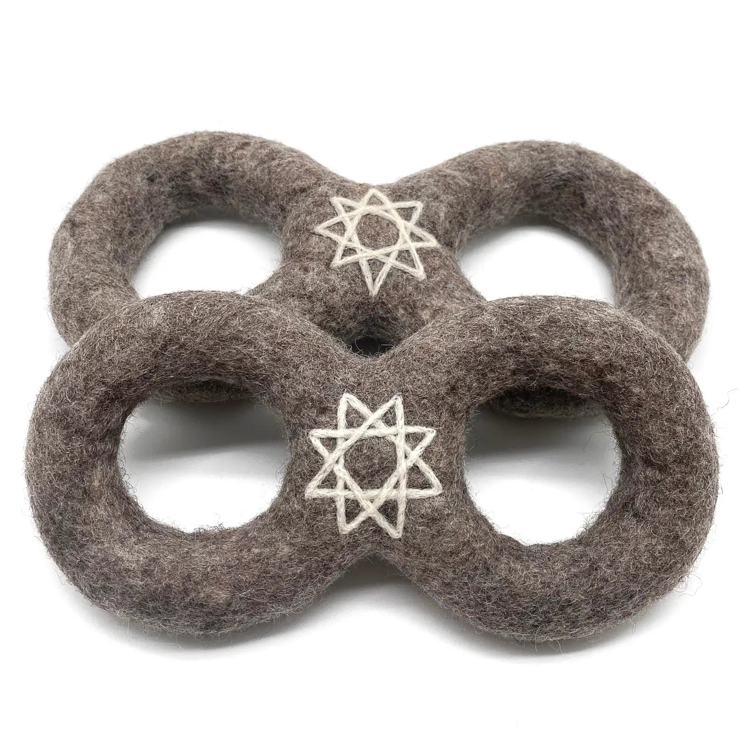 Alchemy Creation Infinity Ring - All-Natural Wool Dog Toy