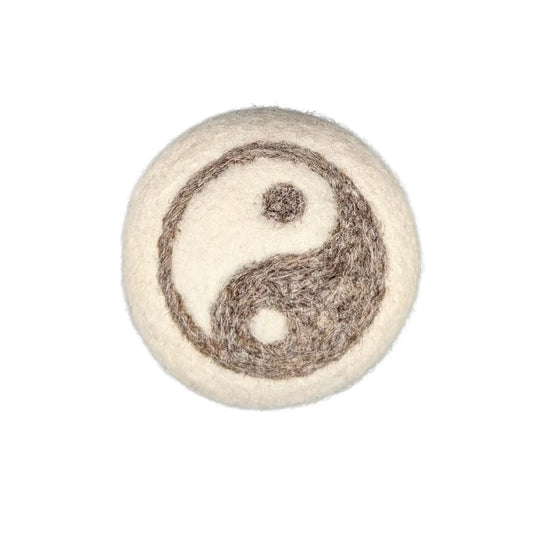 Handmade Yin Yang Wool Dog & Cat Toy
