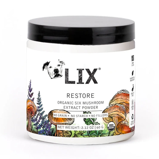 Restore - Organic Six Mushroom Extract Powder - 2.12oz - Case of 2