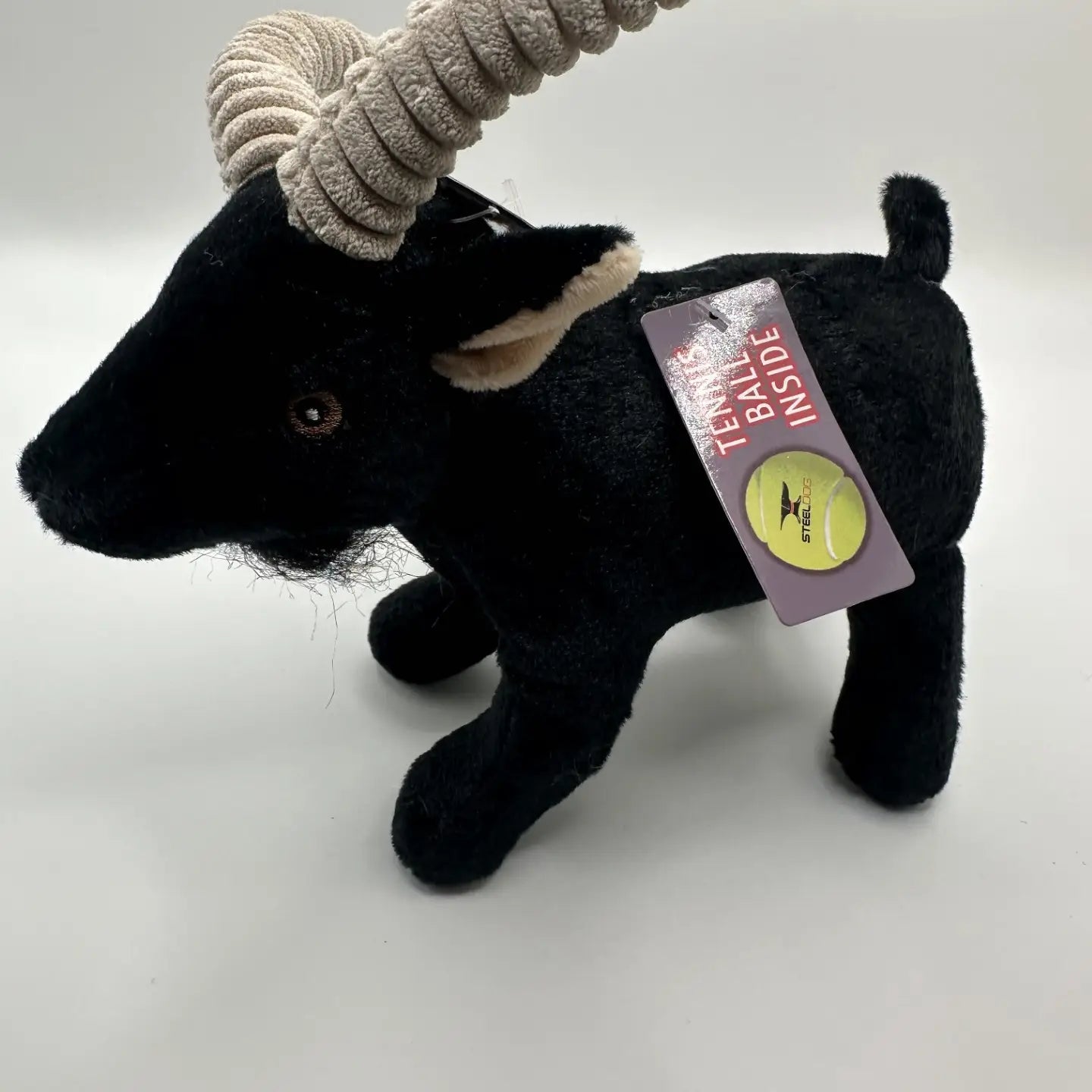 Barnyard Billy Goat Plush Dog Toy
