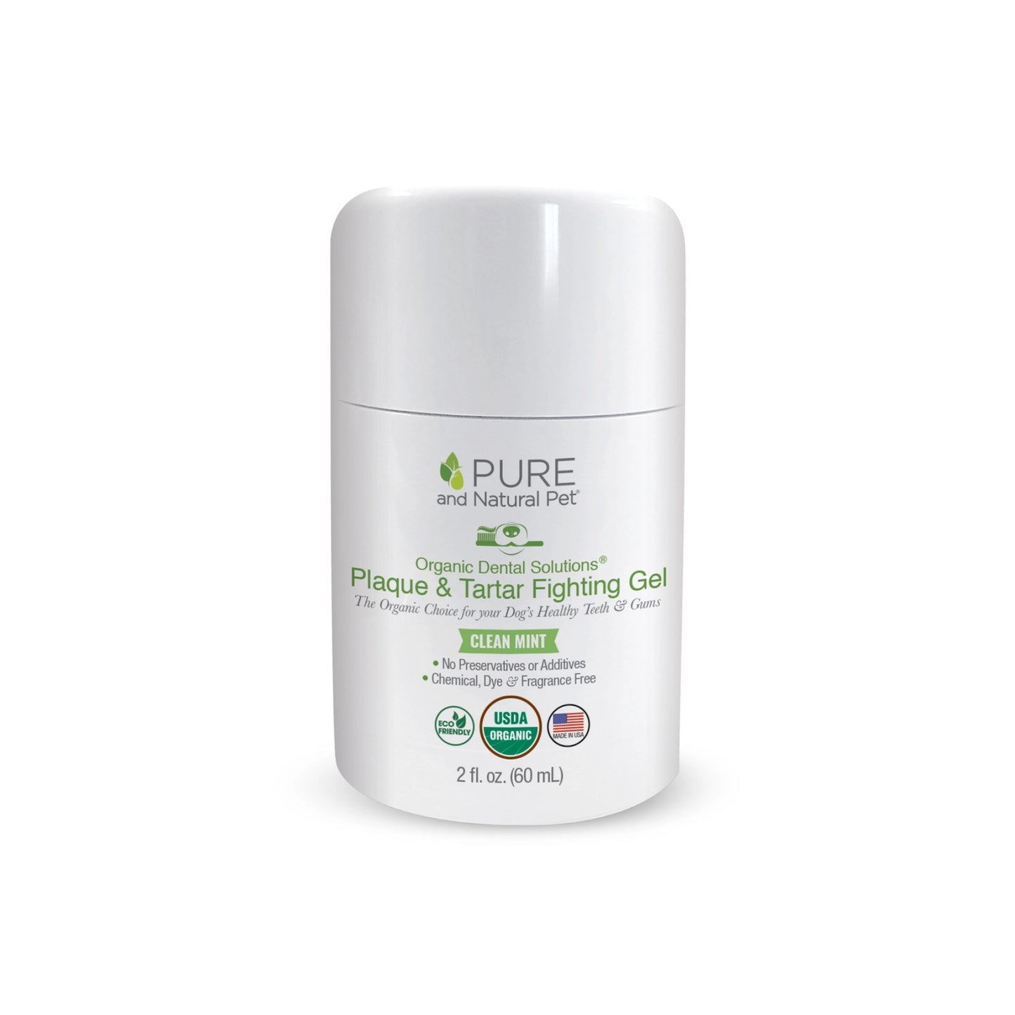 Plaque & Tartar Fighting Gel For Dogs (Clean Mint)
 - Organic Dental Solutions®