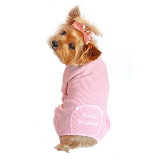 (Copy) Sweet Dreams Thermal Dog Pajamas