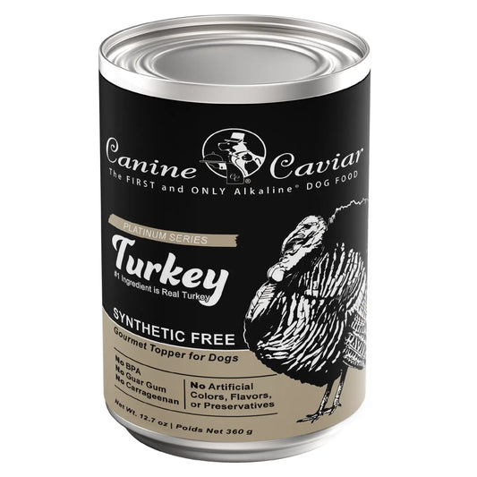 Canine Caviar Synthetic Free Turkey - 12 cans