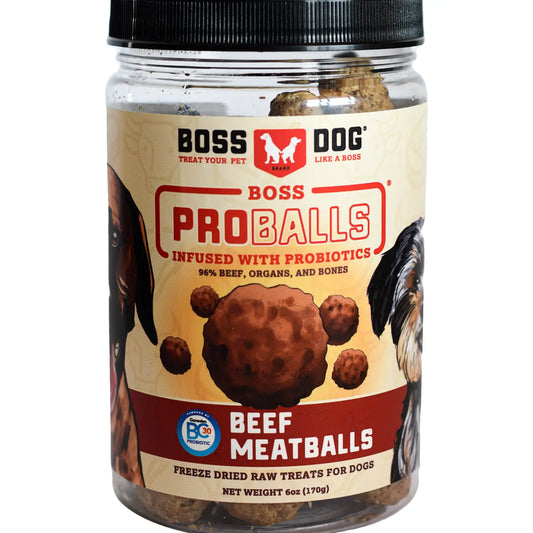 Boss Dog Proballs - Beef (6 oz)