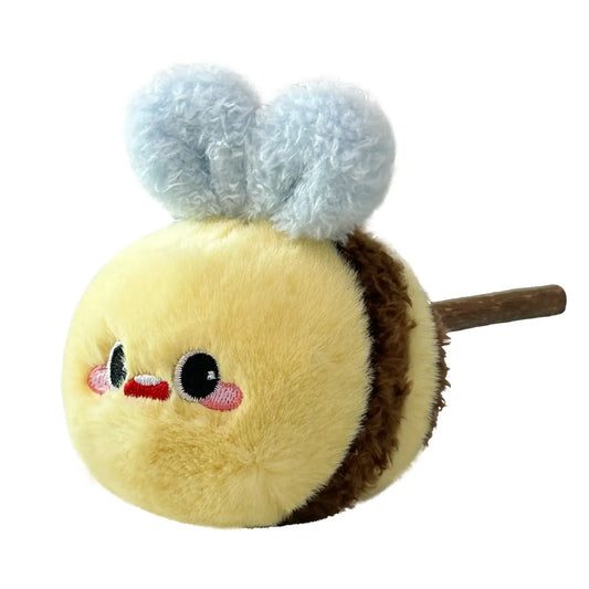 Plush Interactive Bee Cat Toy