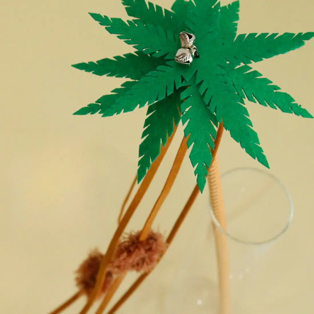 Coconut Tree Cat Teaser Wand