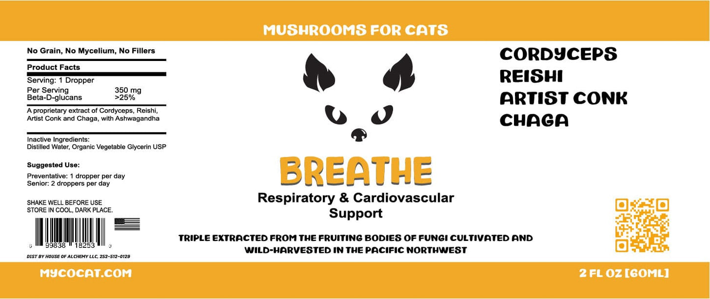 BREATHE MUSHROOM COMPLEX BY MYCOCAT