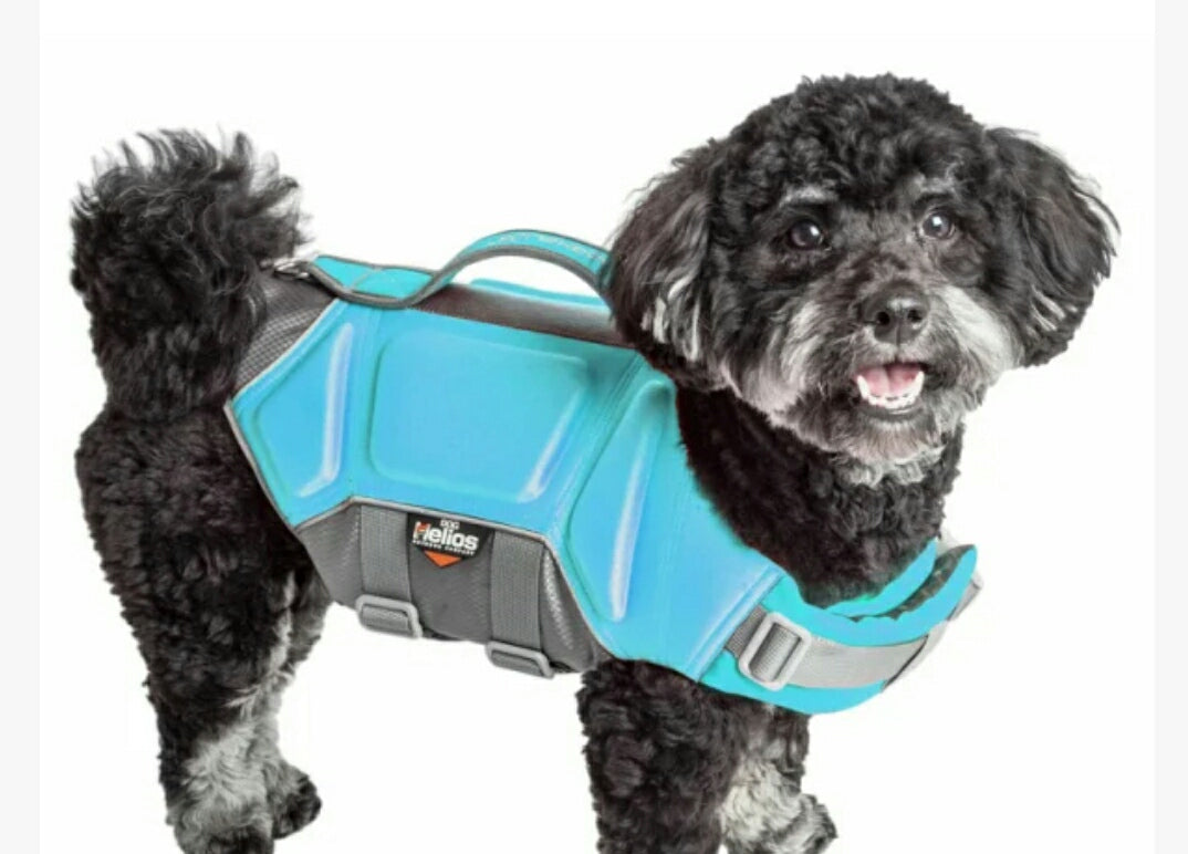 Helios "Tidal Guard" Reflective Pet Life Jacket Vest