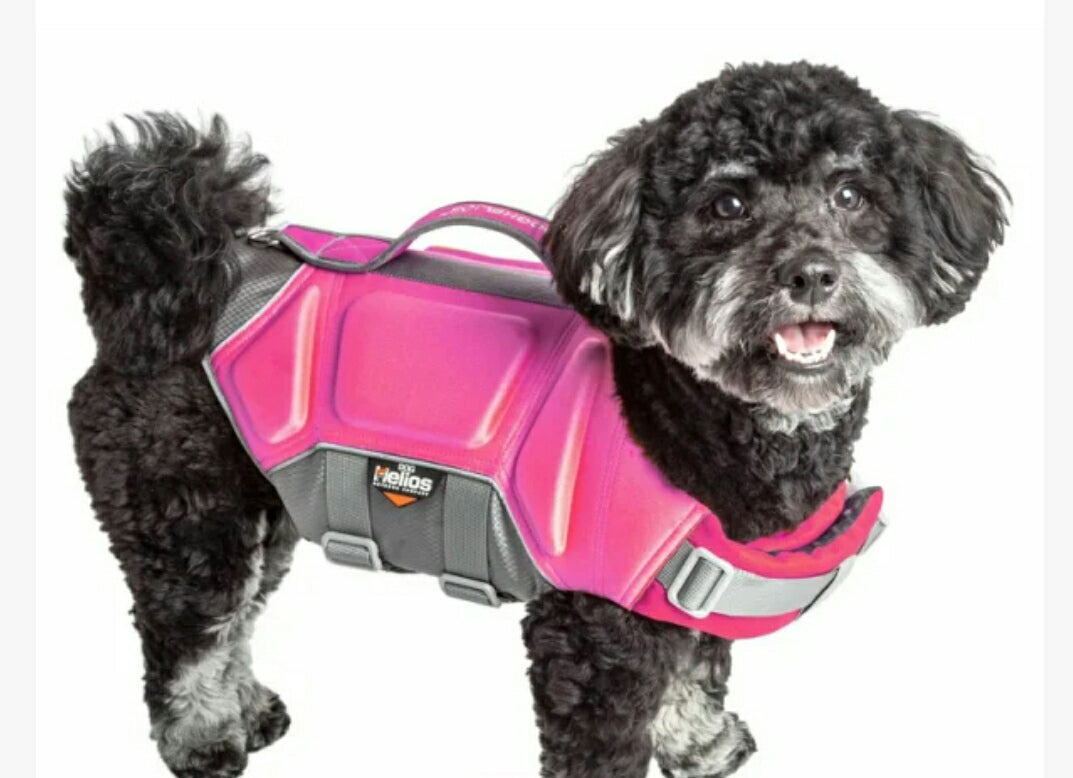 Helios "Tidal Guard" Reflective Pet Life Jacket Vest